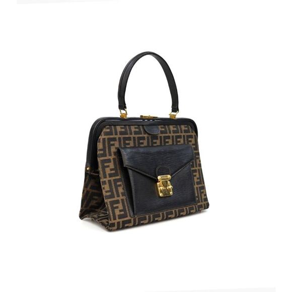 FENDI Zucca Pocket Top Handle Bag A-A22199 - Picture 2 of 10